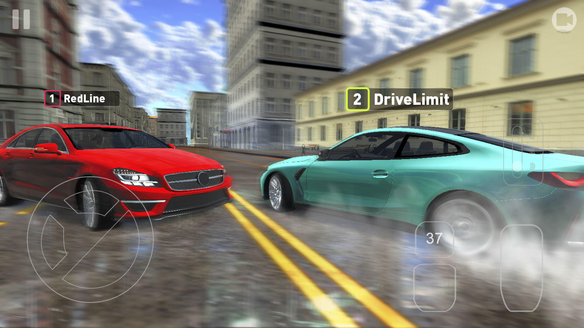 Screenshot of Critical Car Driving