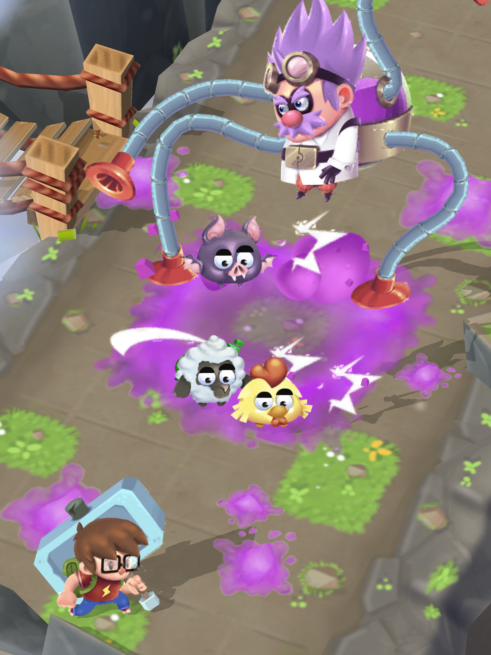 Idle Crafting Empire ゲームのスクリーンショット