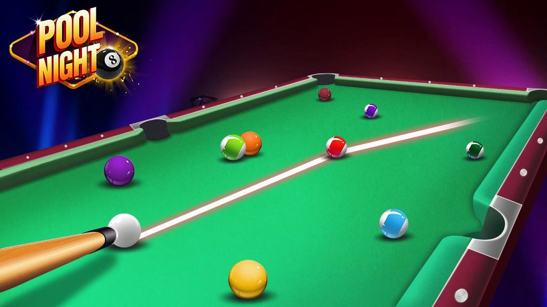Pool Night screenshot game