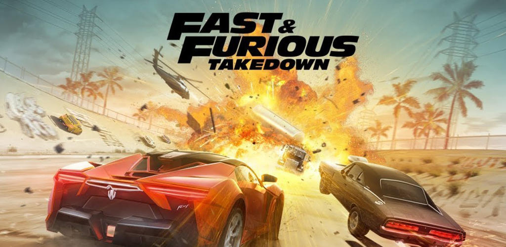 Banner of Fast & Furious Takedown 