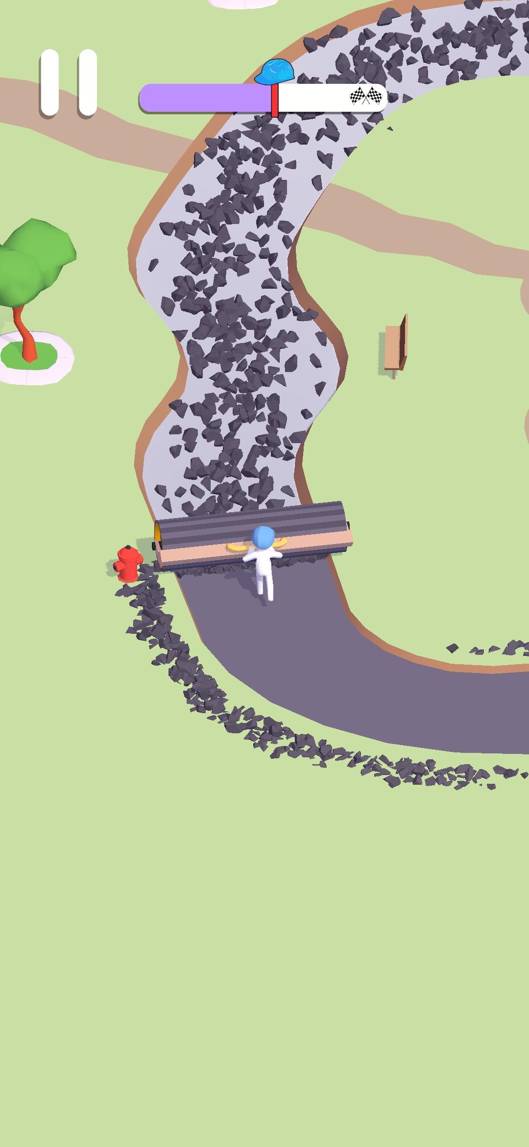 Road Builder 3d Game Screenshot