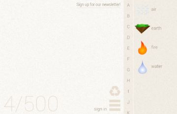 Little Alchemy Game Screenshot