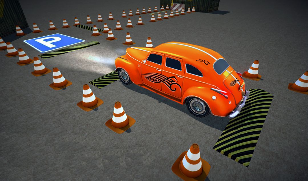 Screenshot of Hard Car Parking Drive Game