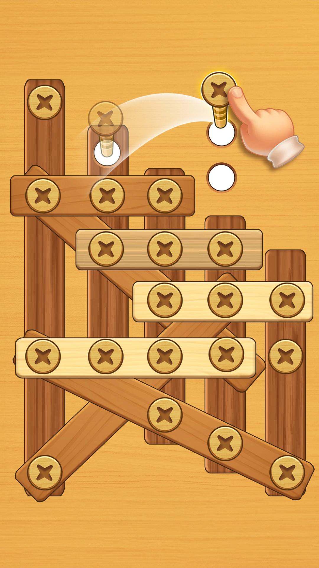 Screenshot 1 of Screw Puzzle: Wood Nut & Bolt 1.94