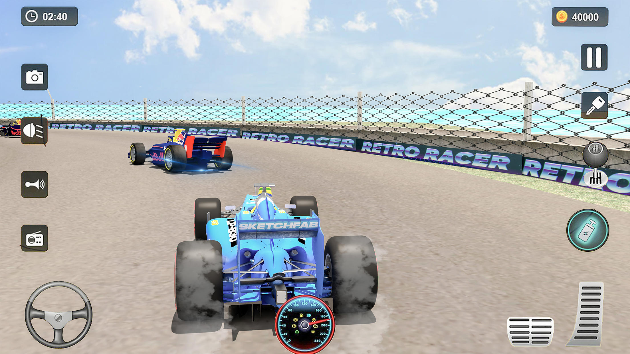 High Speed Formula Car Racing Game Screenshot