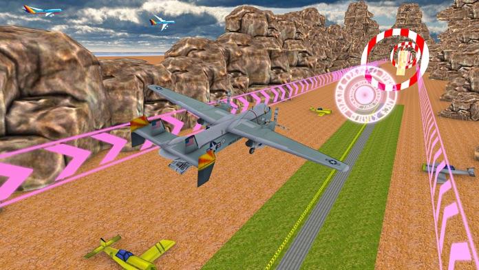 city pilot flight:plane games Game Screenshot