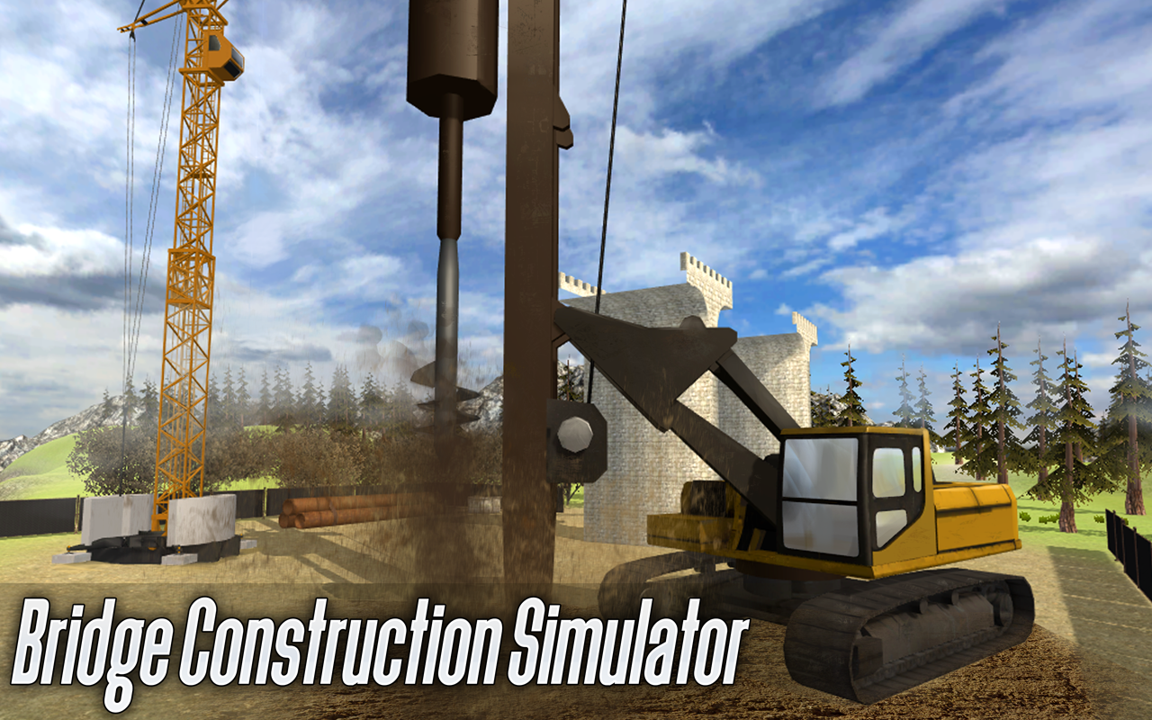 Brückenbau Kran Simulator 2 게임 스크린샷