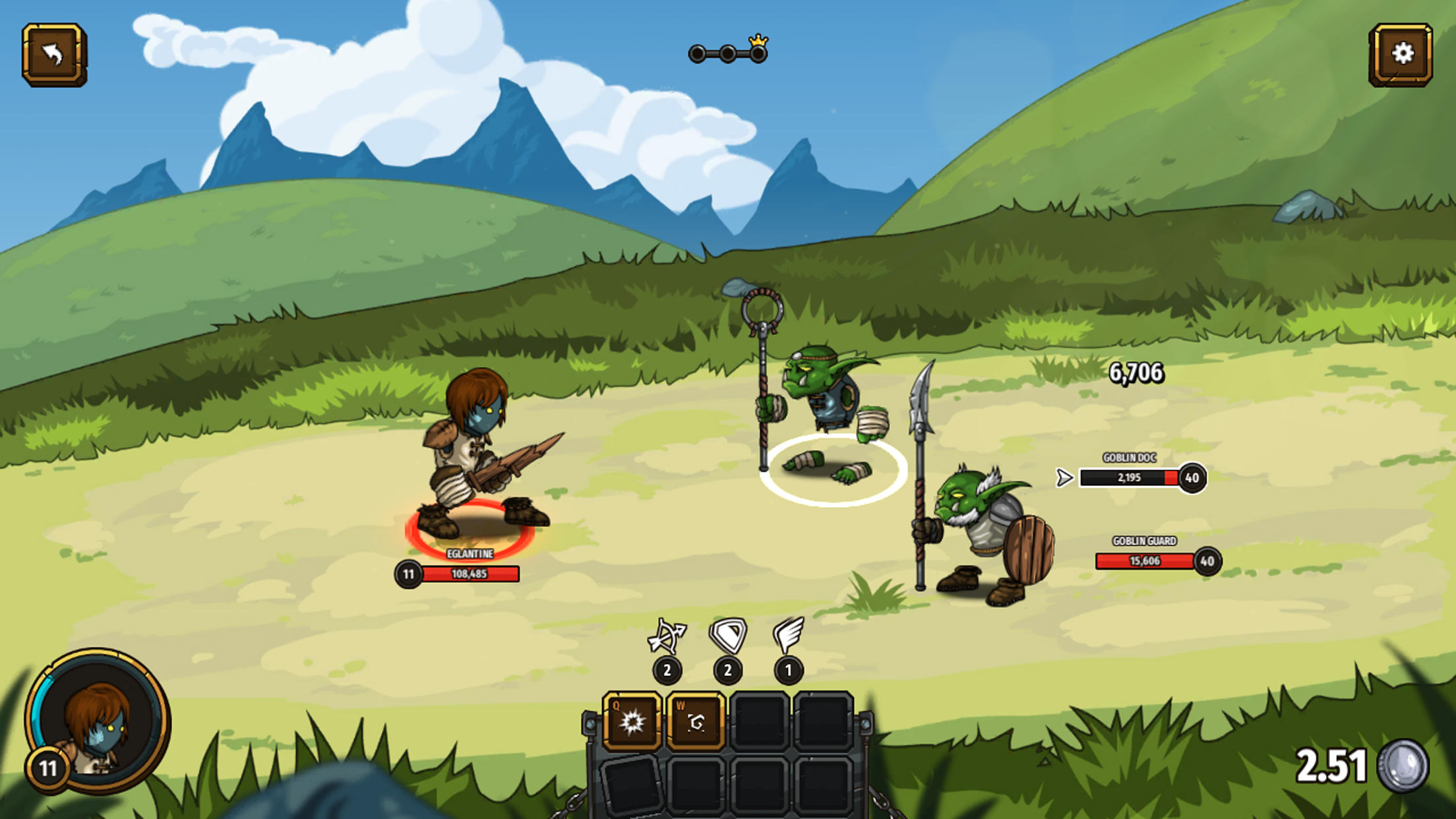 Mighty Swords : Neverseen screenshot game