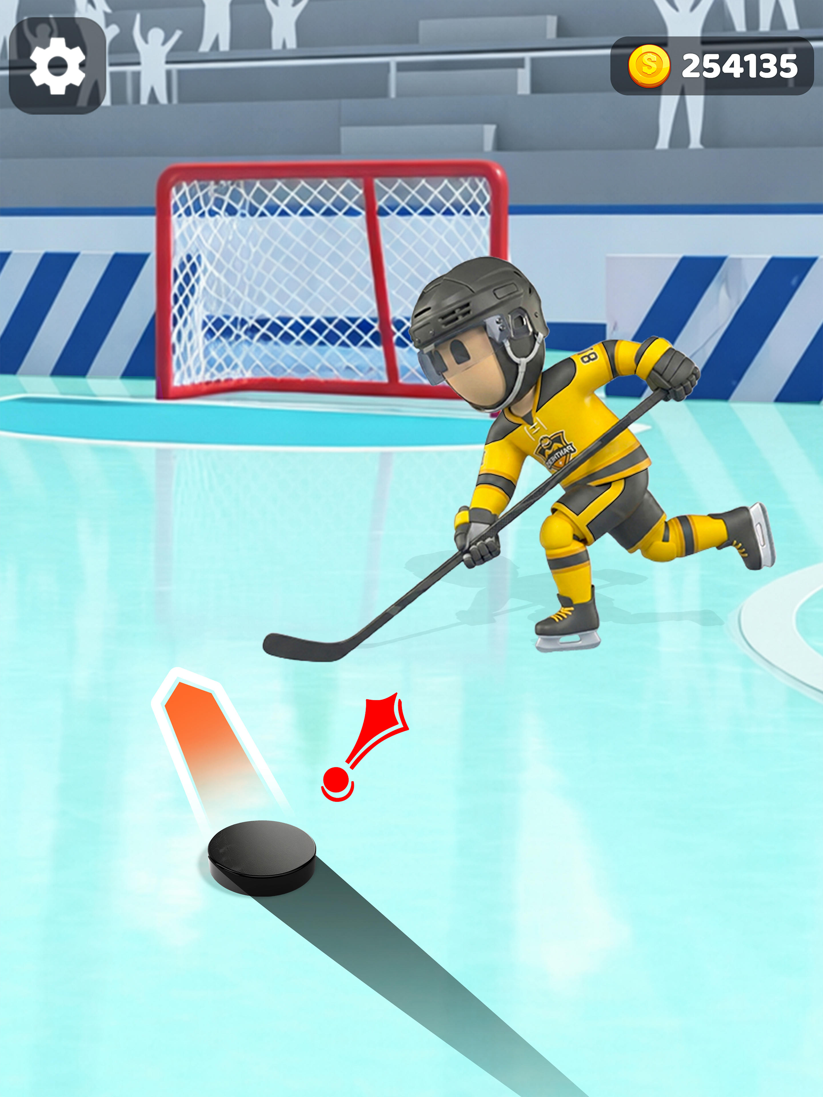 Frozen Arena: Ice Hockey Game 게임 스크린샷