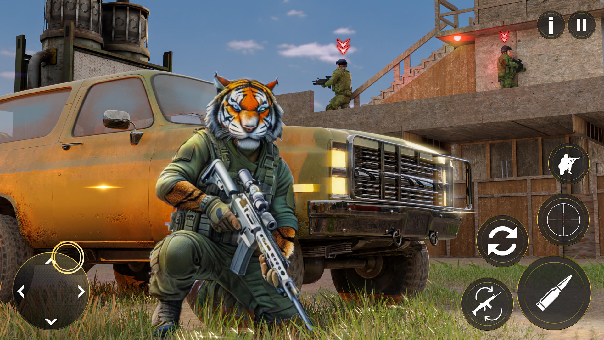 Скриншот игры Animal FPS Gun Shooting Games