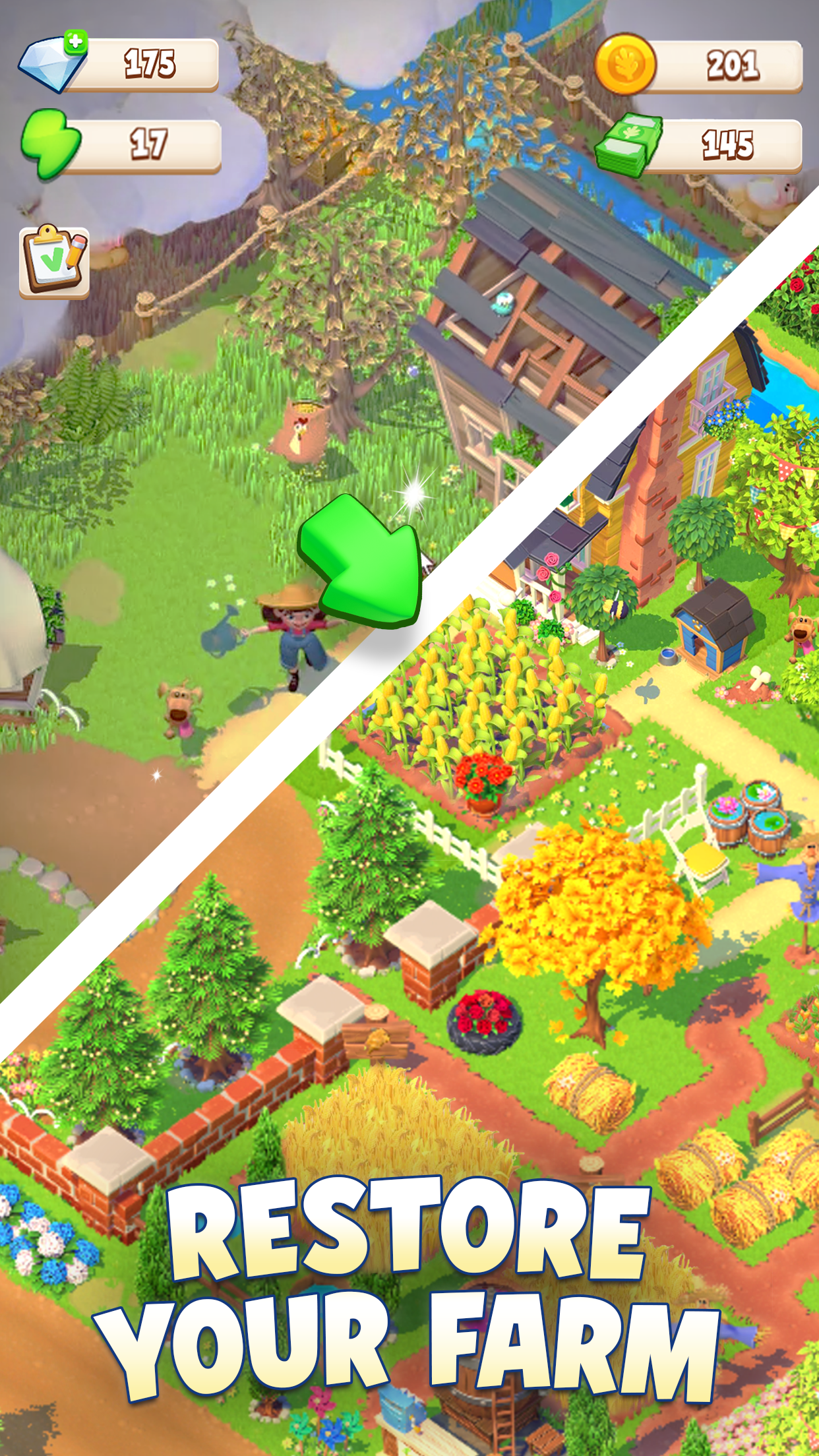 Hay Day Pop: Puzzles & Farms Game Screenshot