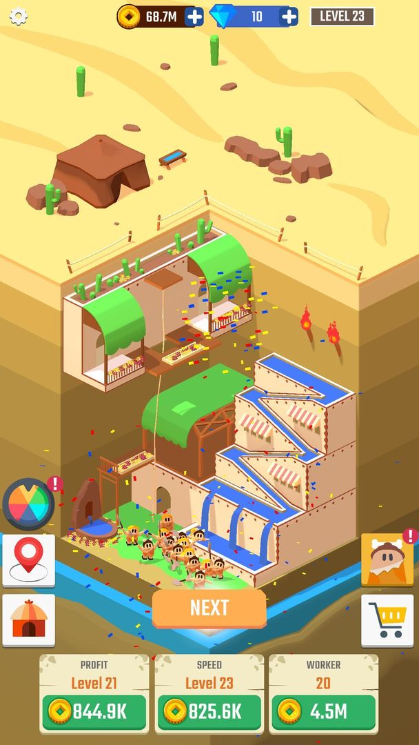 Idle Digger Inc. screenshot game