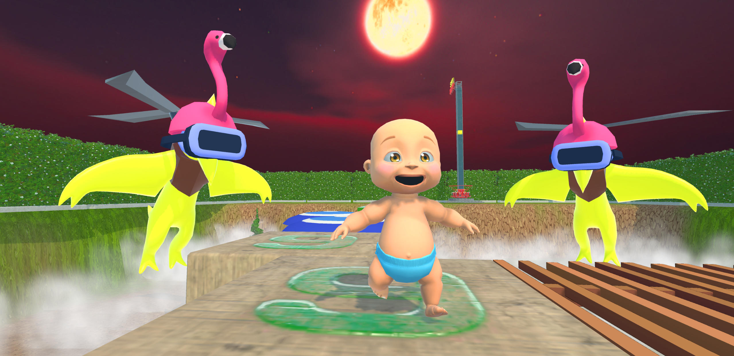 Screenshot of Monster Survivor: Hide Yellow