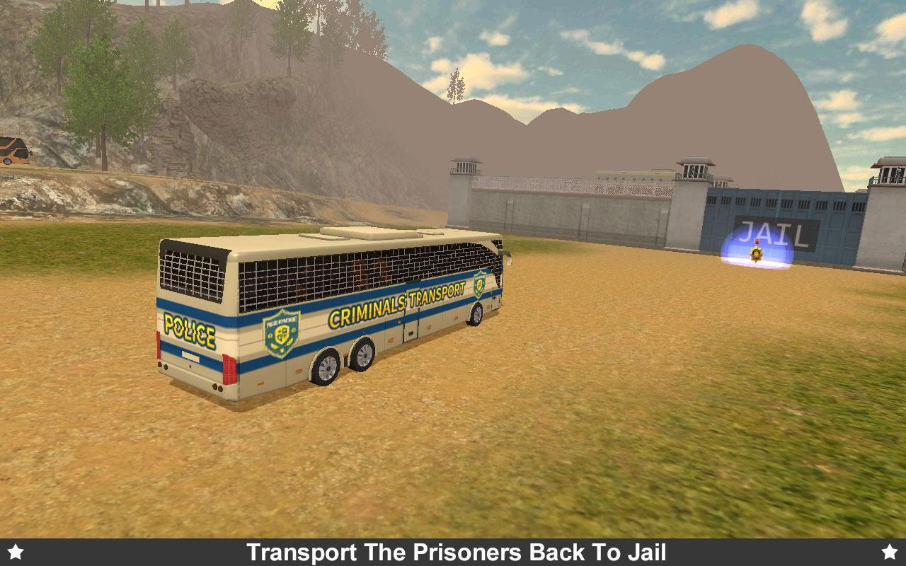 Police Bus Game Screenshot