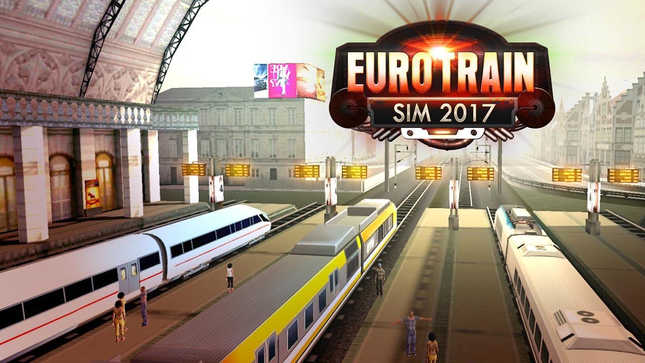 Euro Train Sim Driver 2017 ภาพหน้าจอเกม