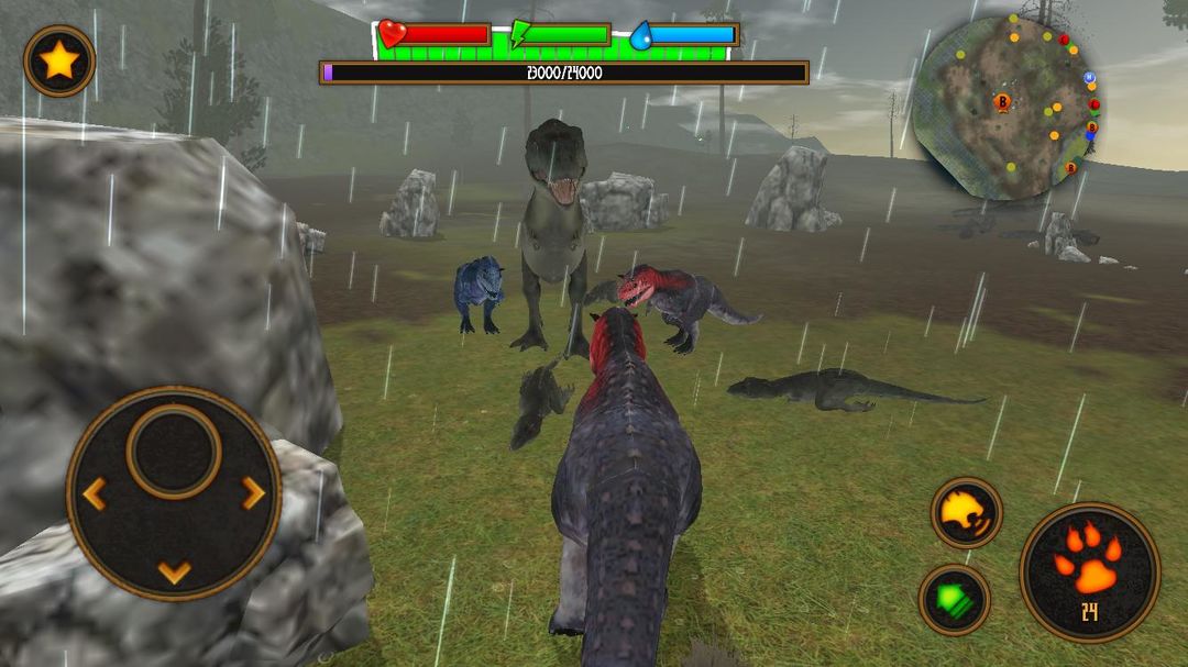 Clan of Carnotaurus 게임 스크린 샷