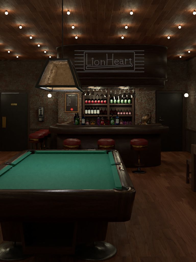 Billiard Bar Escape 게임 스크린 샷