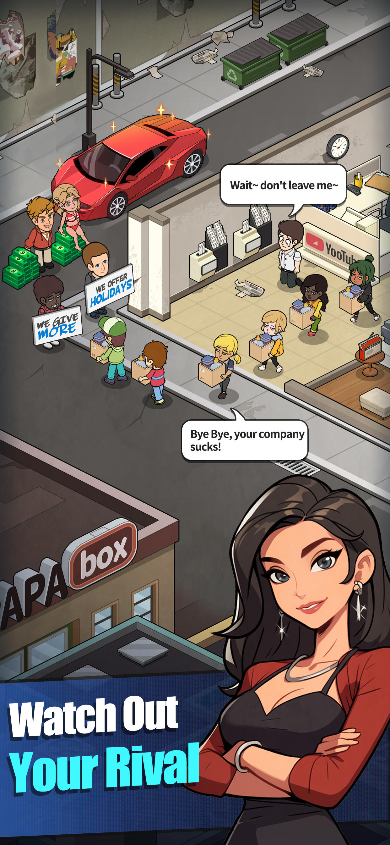 Idle Internet Tycoon－BOSS Game Game Screenshot