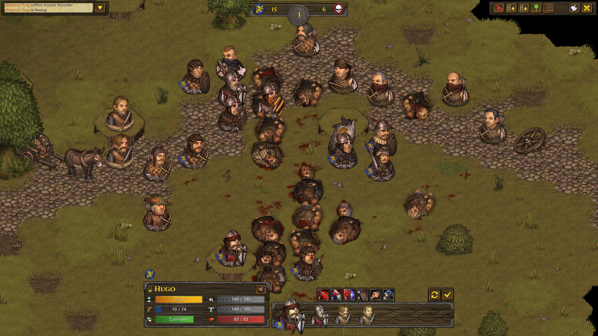 Battle Brothers Game Screenshot