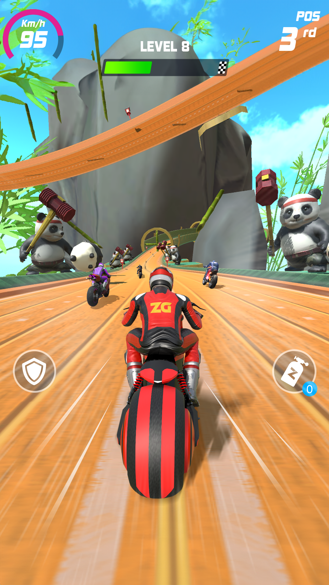 Скриншот игры Bike Race: Racing Games