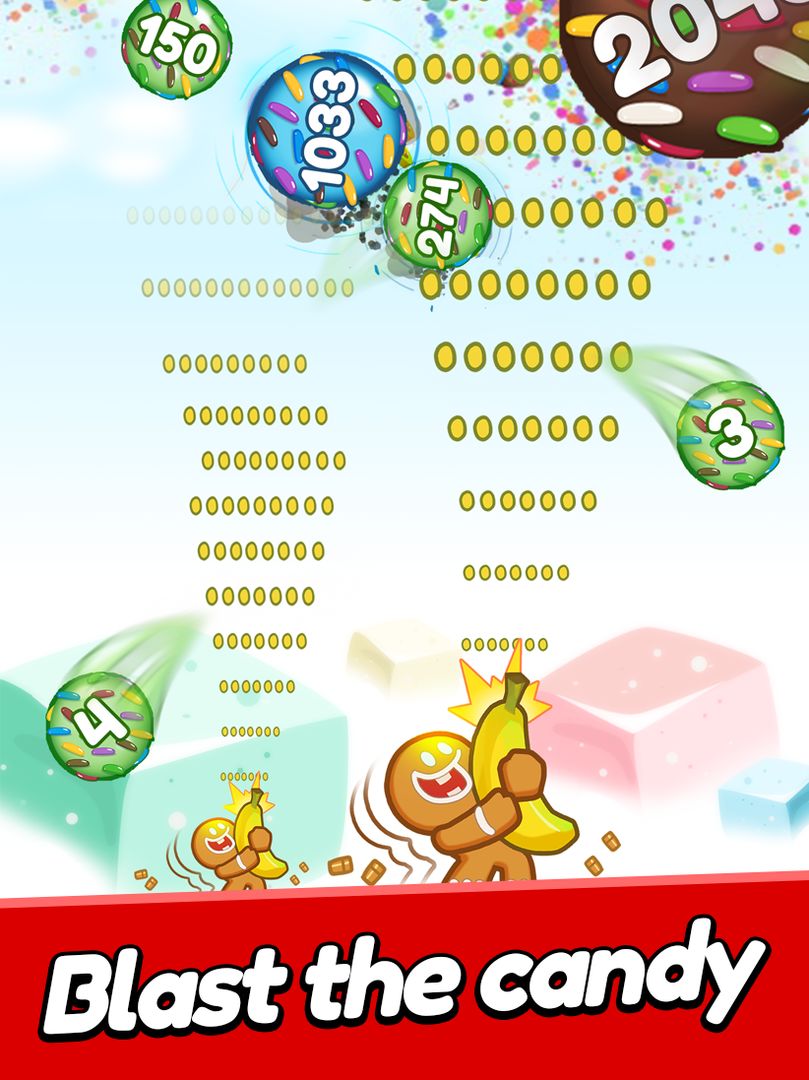 Candy Bounce Blast : Save the Cookie World! screenshot game