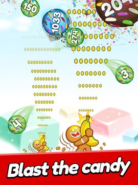 Candy Bounce Blast : Save the Cookie World! 遊戲截圖
