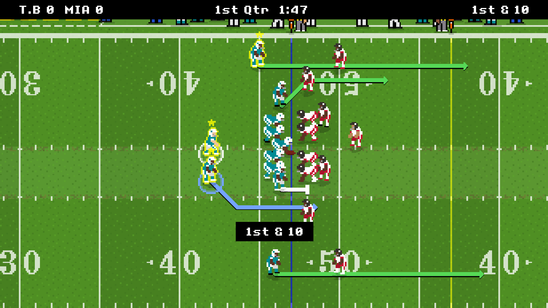 Retro Bowl Game Screenshot