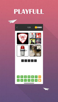4pics1word- quiz Game Screenshot