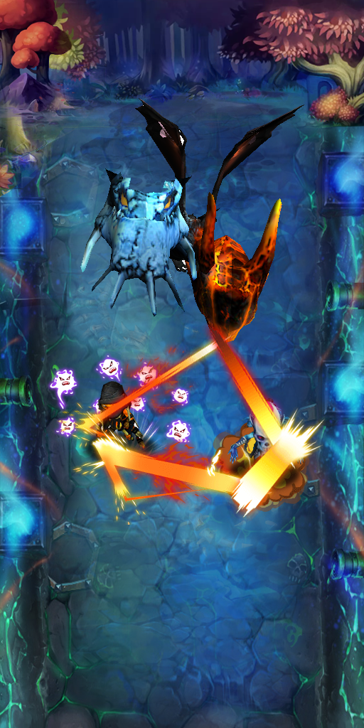 Element defender : Heroes Tap Game Screenshot