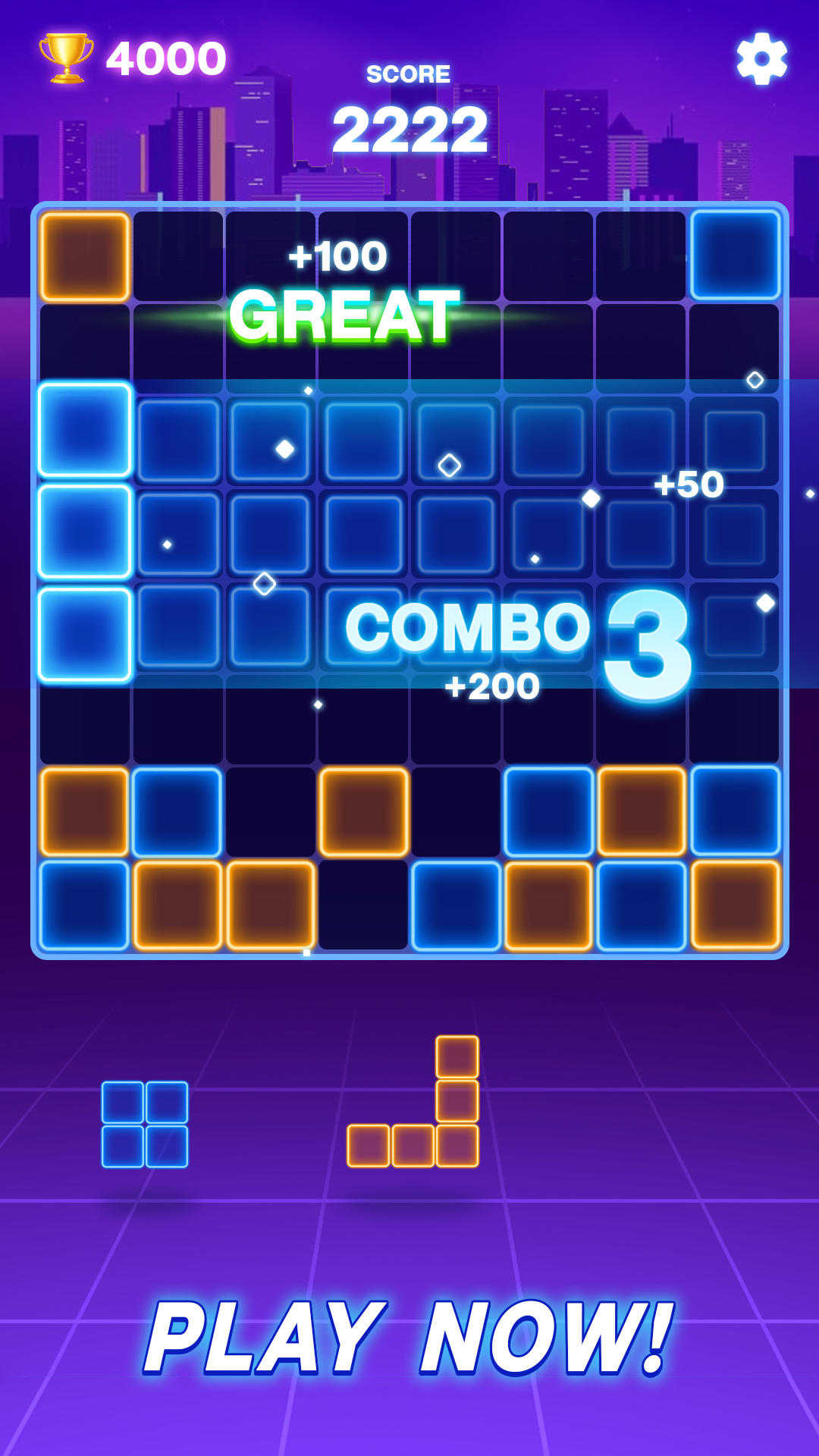Neon Block Puzzle Game for Android/iOS - TapTap