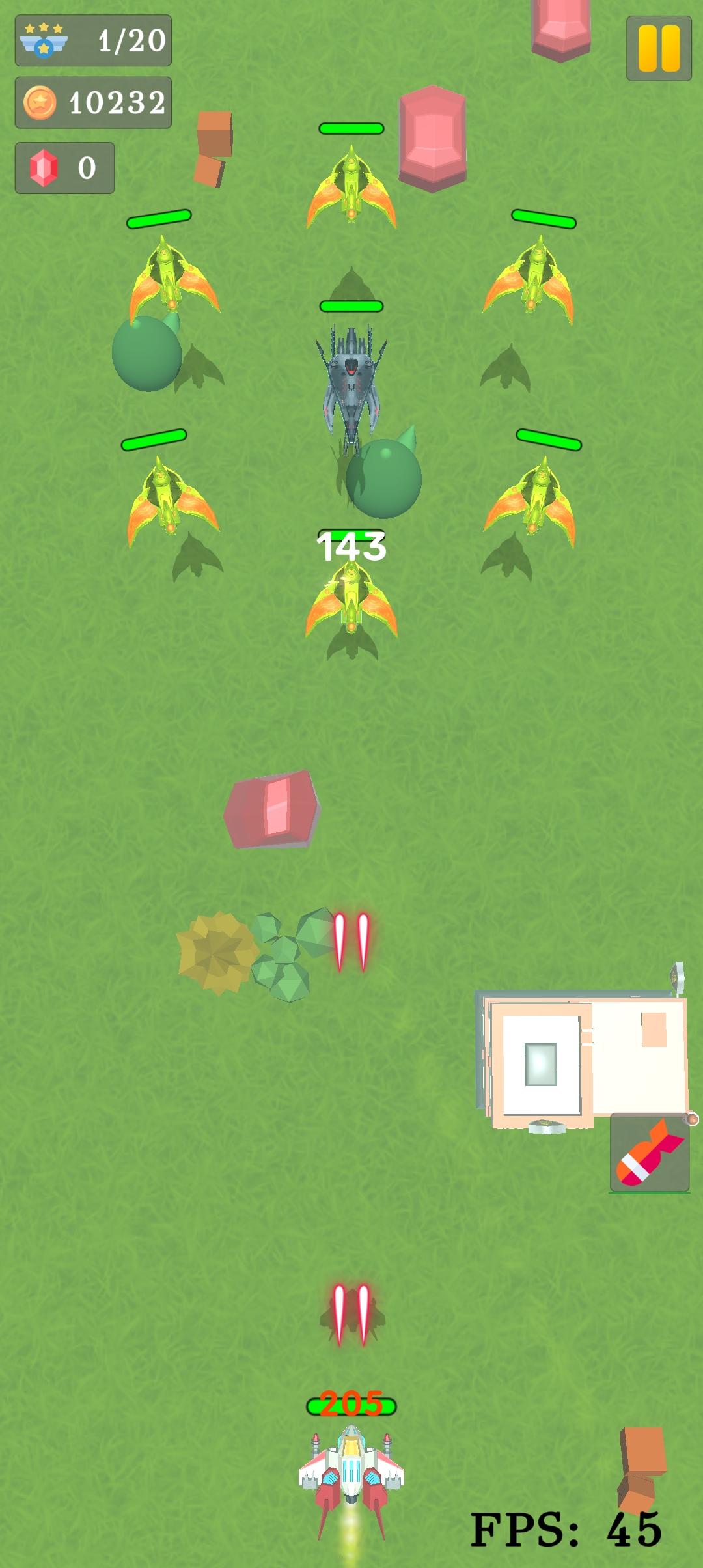 Thunder Strike: 3D Air Combat Game Screenshot