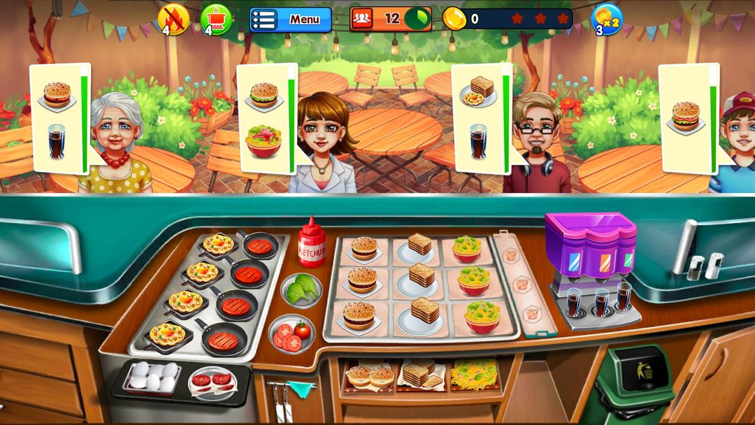 Download do APK de Cozinha Fever - Jogos de Culinária e