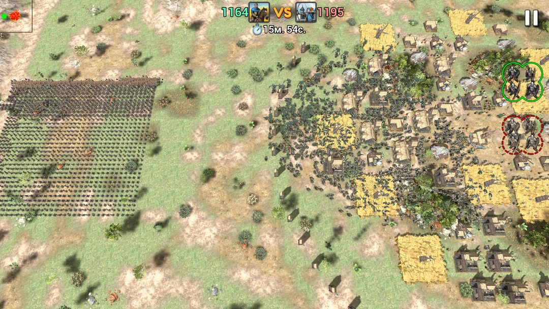 Shadows of Empires: PvP RTS screenshot game