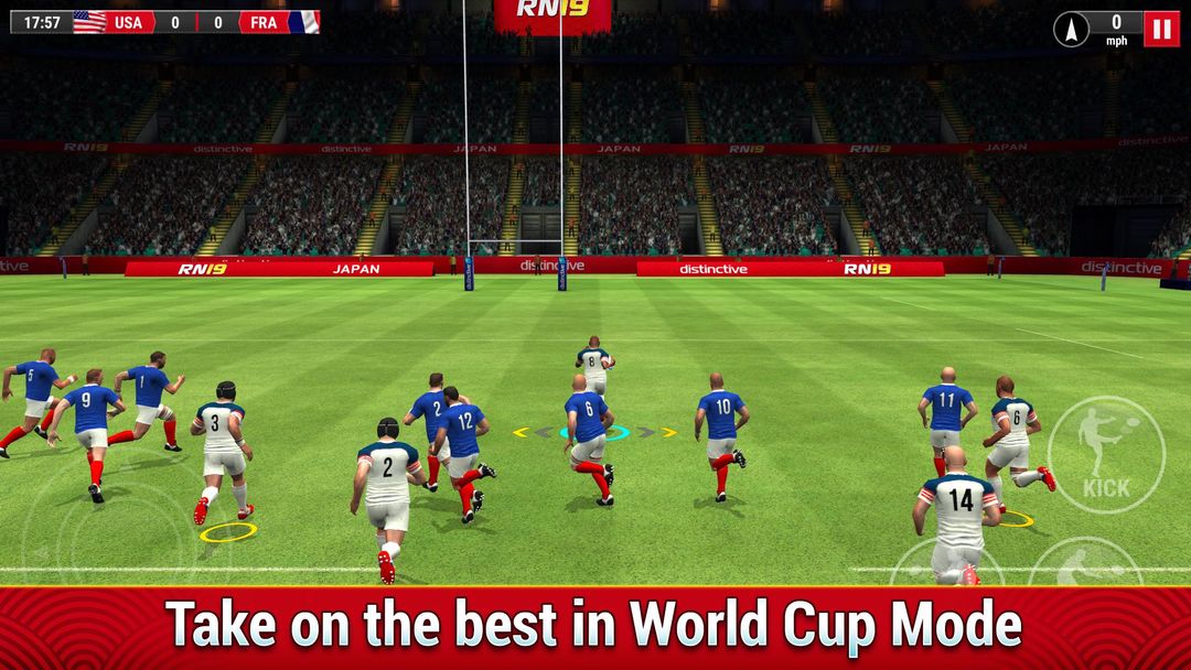 Rugby Nations 19 게임 스크린 샷