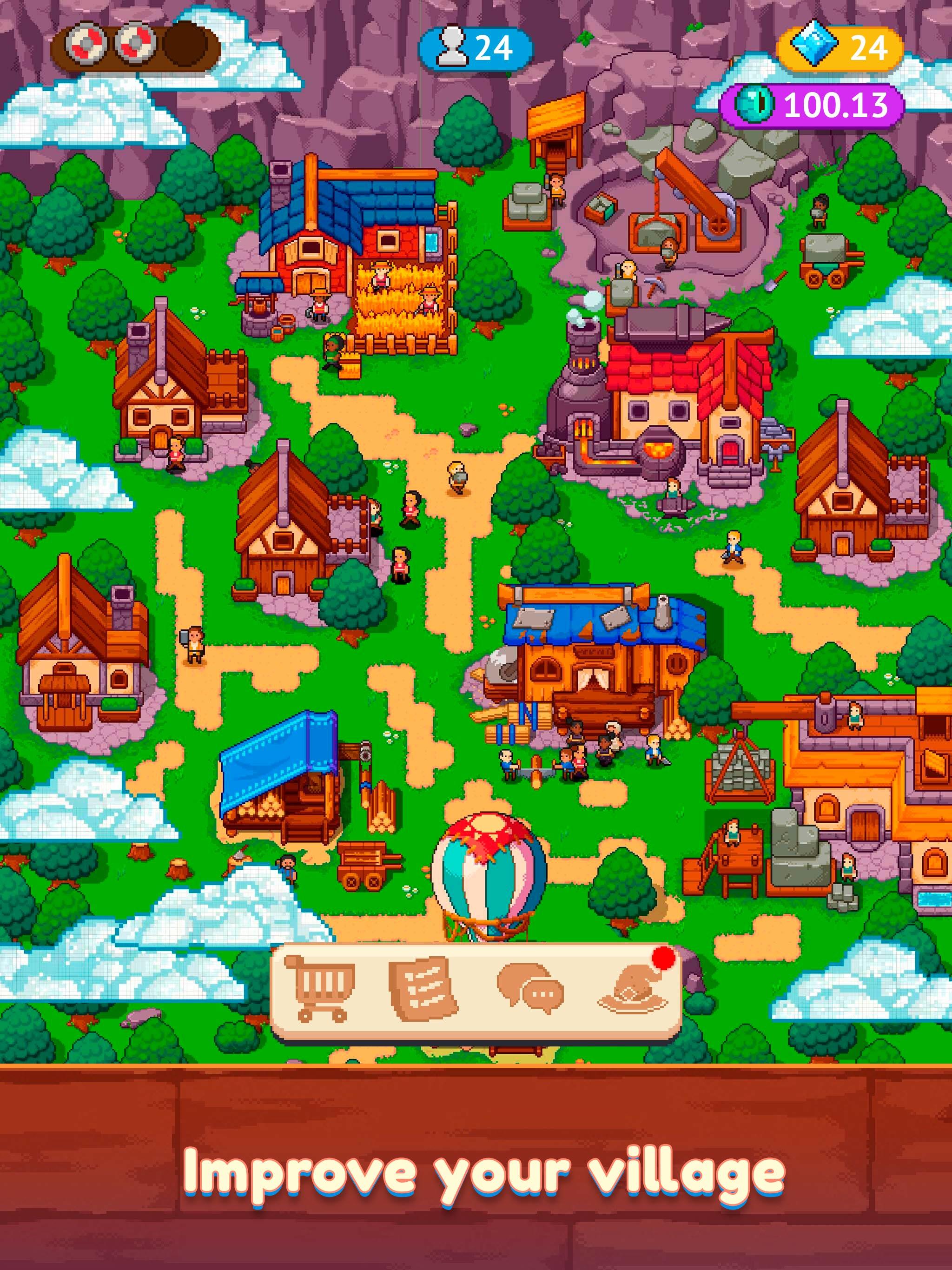 Screenshot of Idle Town Master - Pixel Game