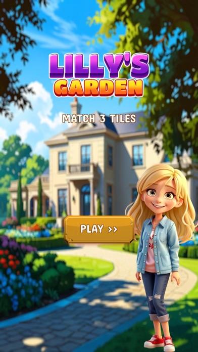 Lilly's Garden: Match 3 Tiles 遊戲截圖
