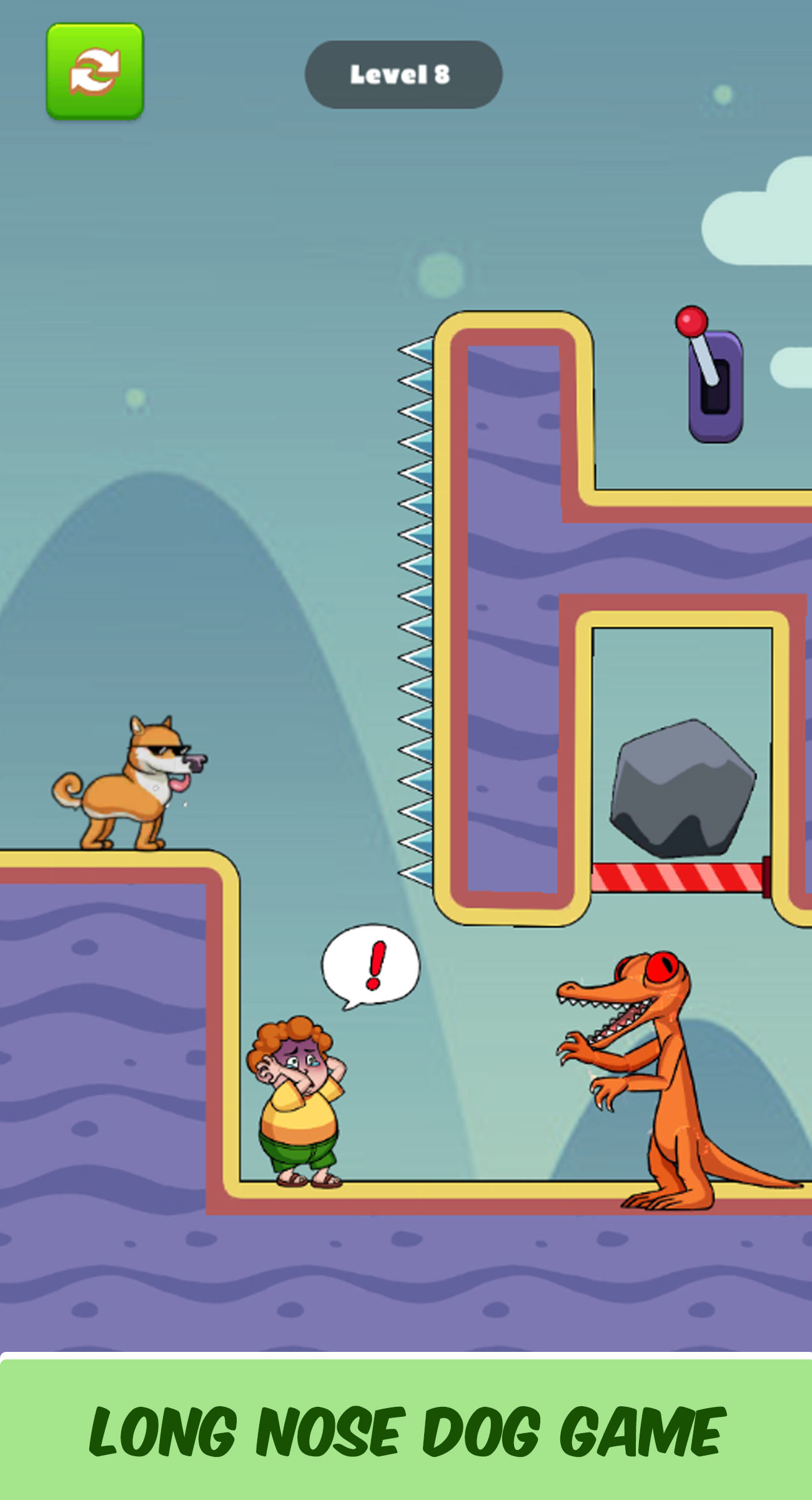 Long Nose Dog - Draw Nose Game Screenshot