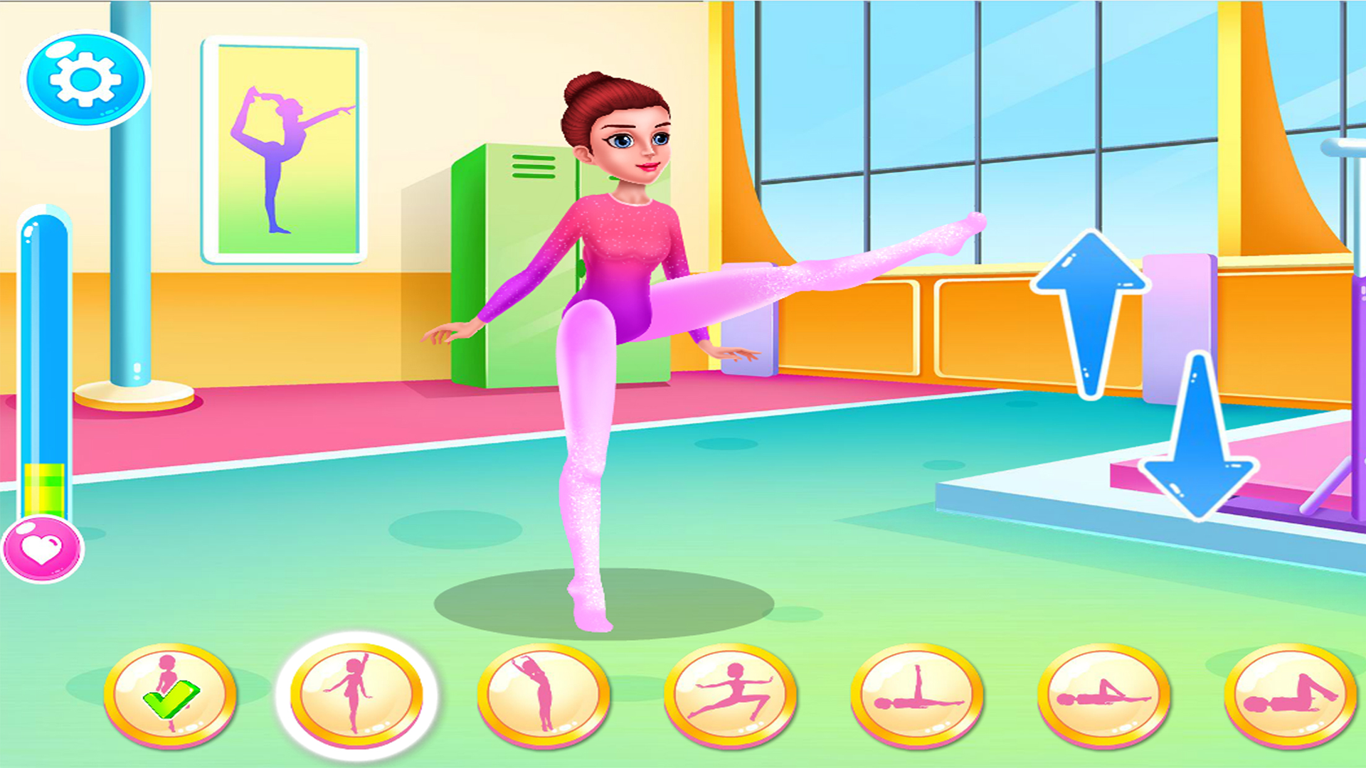 Screenshot of Dreamy Gymnastic & Dance Game