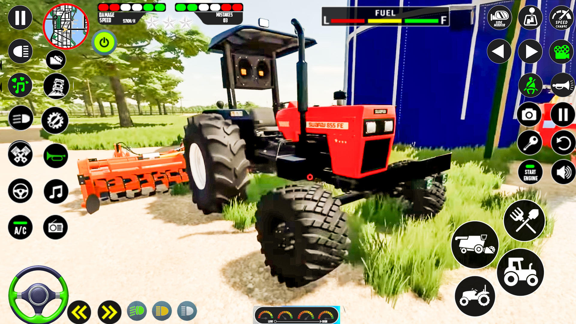 Farm Simulator Tractor Farming Game Screenshot