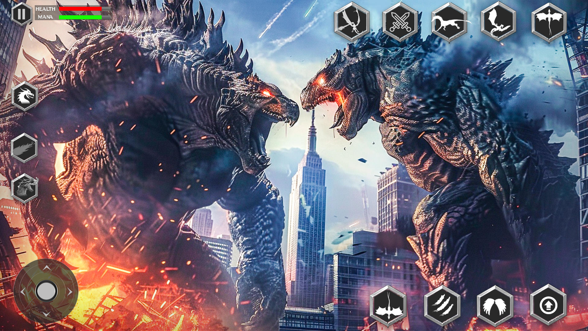 Monster Smash City Siren Head Game Screenshot