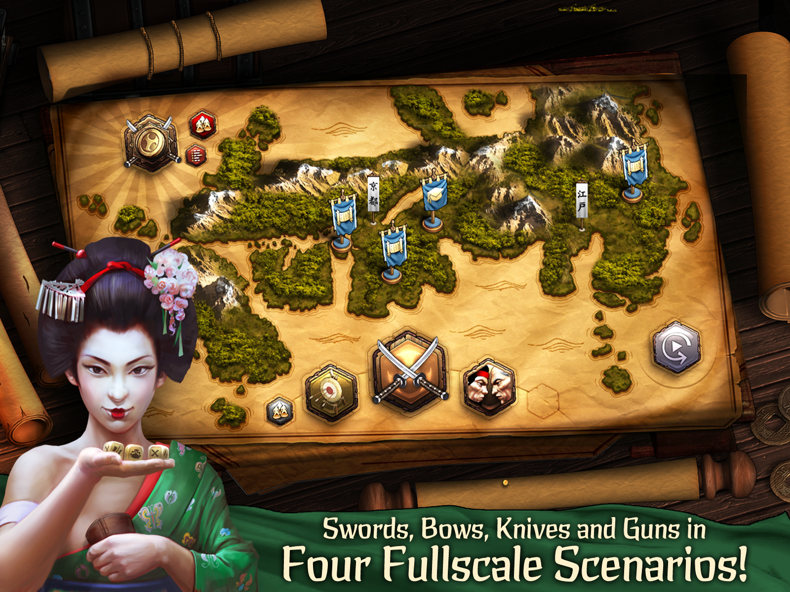 Cuplikan Layar Game Warbands: Bushido - Tactical M