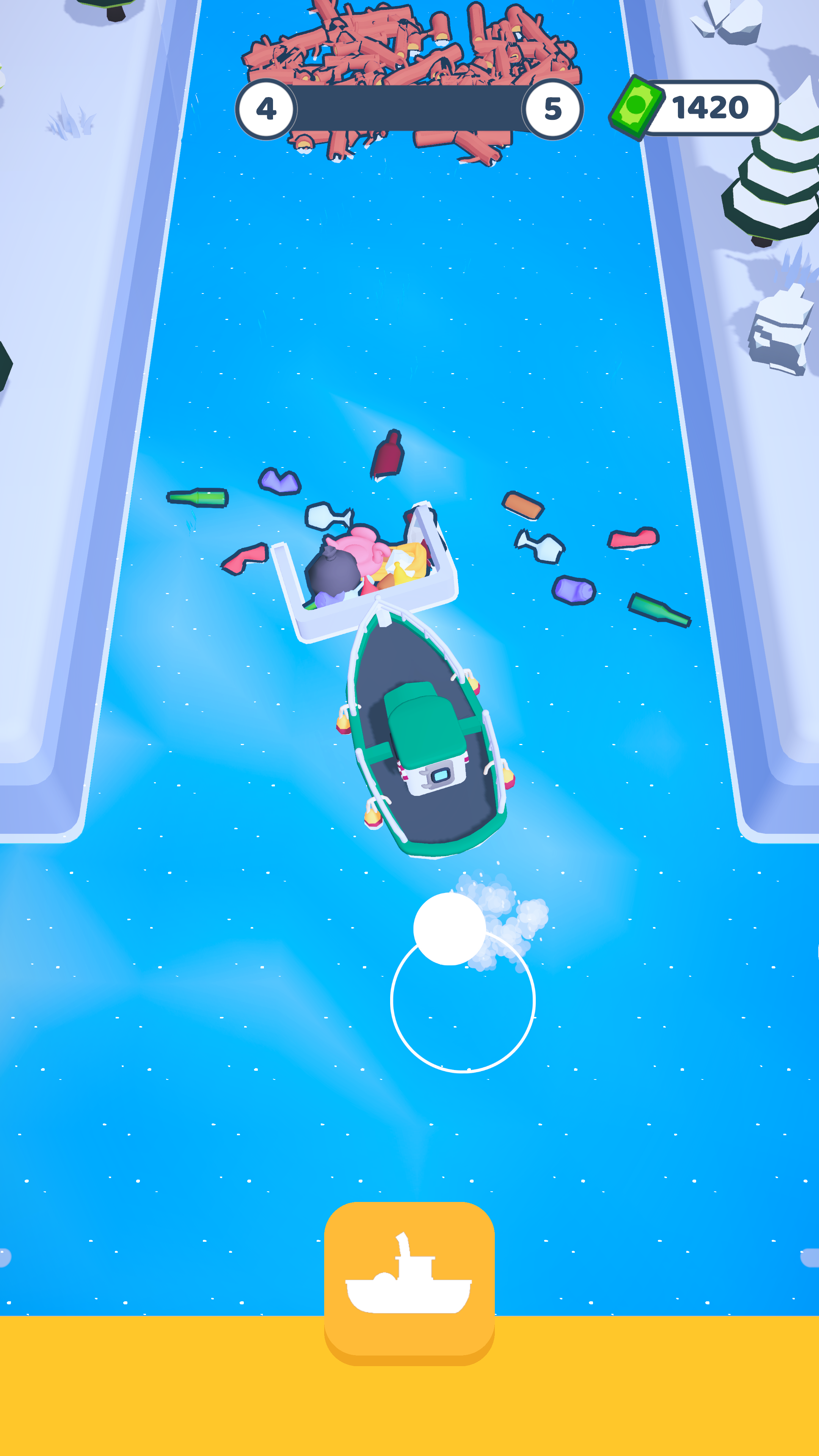 Canal Clean Up! Game Screenshot