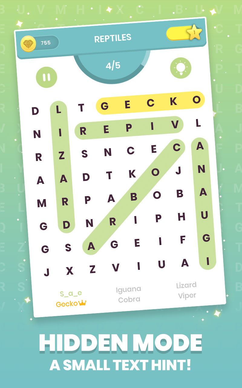 Word Search - Connect Letters for free 遊戲截圖