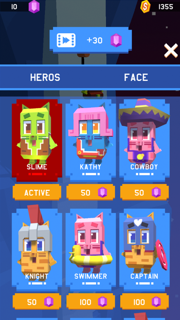 Cuplikan Layar Game DownHill