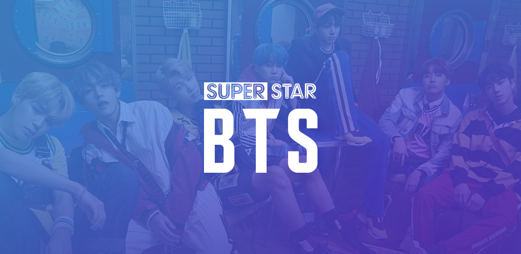Banner of Super Star BTS 