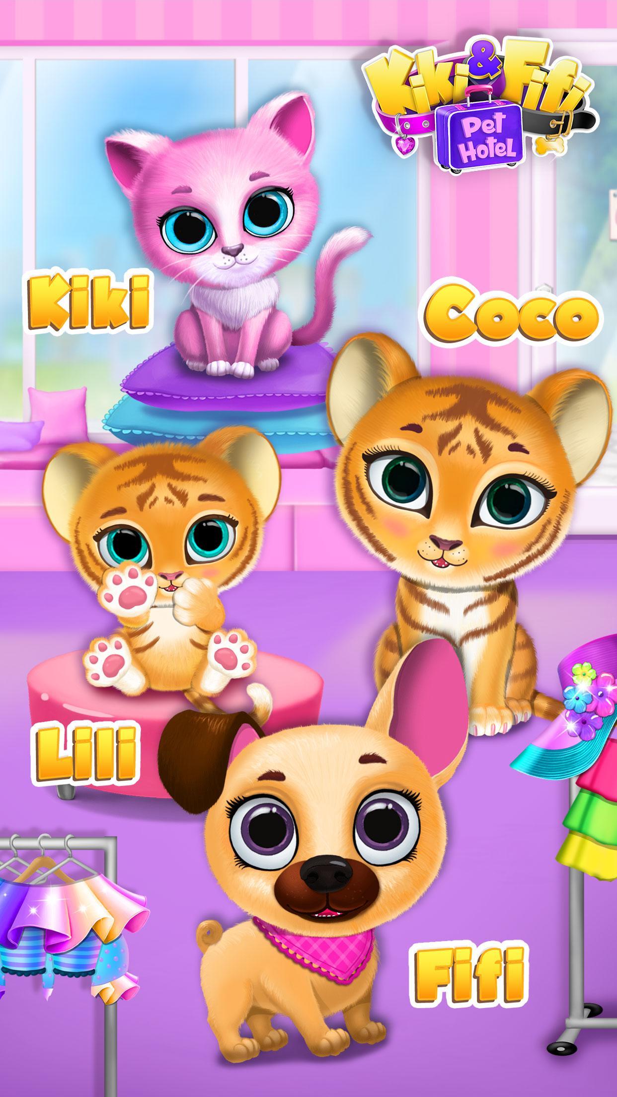 Kiki & Fifi Pet Hotel 遊戲截圖