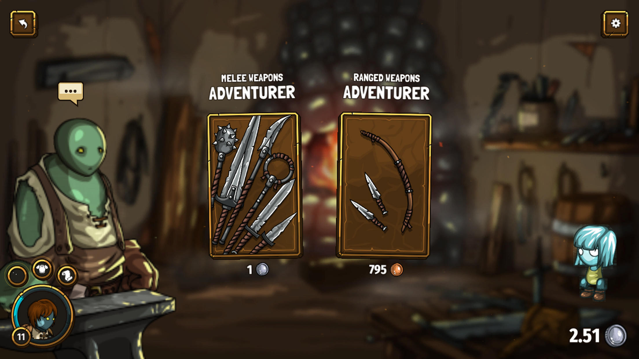 Mighty Swords : Neverseen screenshot game