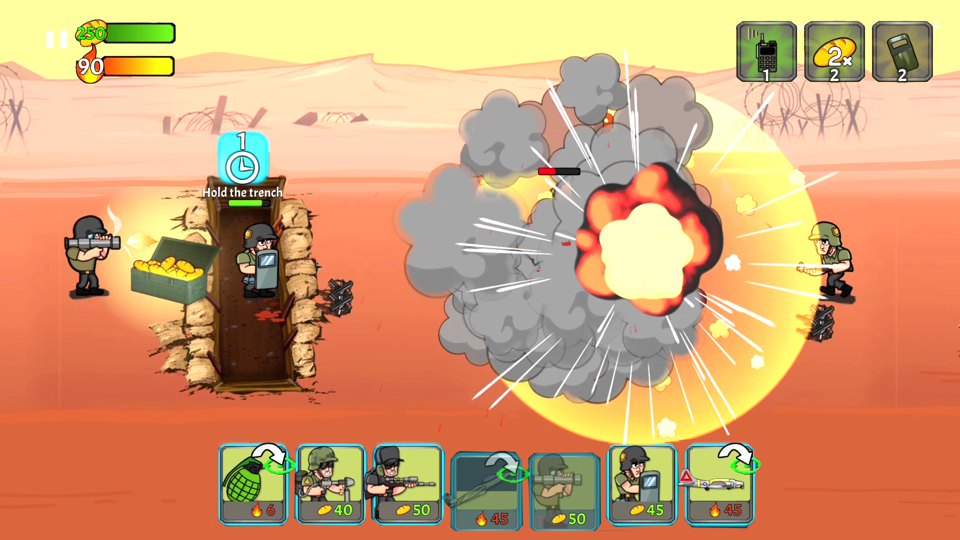 War Strategy Game: RTS WW2 Game Screenshot