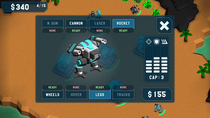 MechCom - 3D RTS Game Screenshot