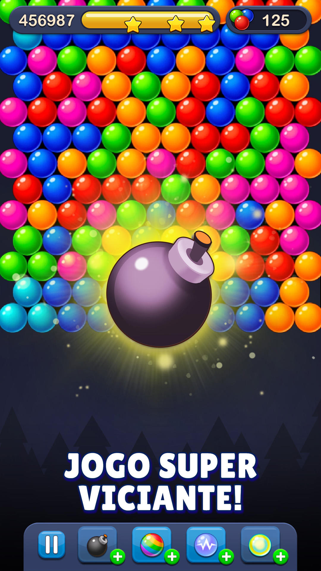 Captura de Tela do Jogo Bubble Pop! Puzzle Game Legend